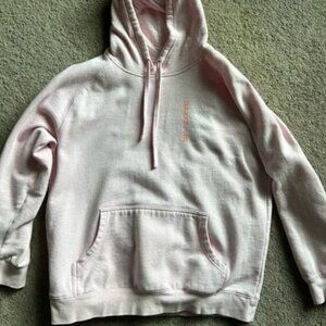 Seek Discomfort Small Hoodie Moonshot Collection Pink Yes Theory